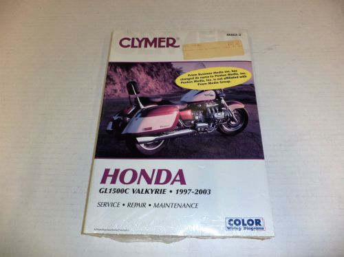 Genuine honda owner's manual gl1500c valkyrie 1997-2003