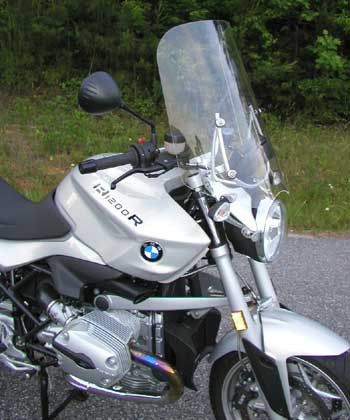 Parabellum replacement windshield bmw 2006-on r1200r with bmw bracket