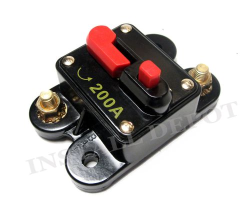 200a 12v circuit breaker replace car fuse 200 amp car automotive wiring 12v dc