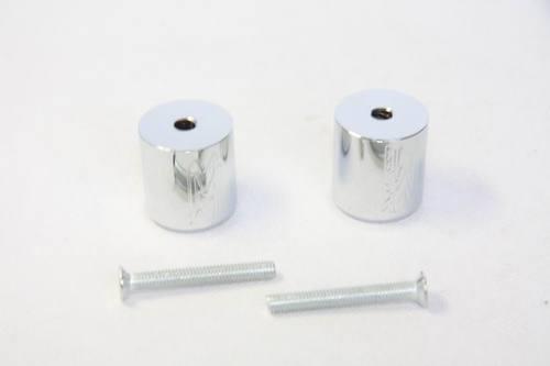 Hand bar ends fit suzuki gsxr 600 750 1000 1300 hayabusa katana sv650s chrome