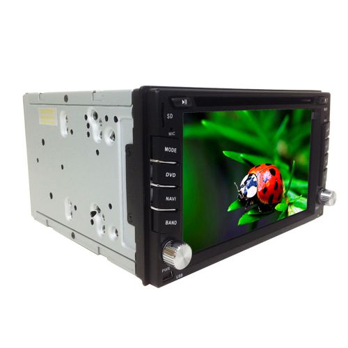 Rungrace 6.2" wince 6.0 double din in dash car dvd player stereo gps navigation