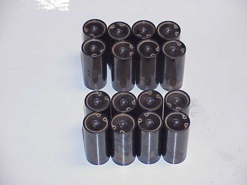 16 dlc coated 875" x 1.945" superlite tool steel solid lifters set #30 ford