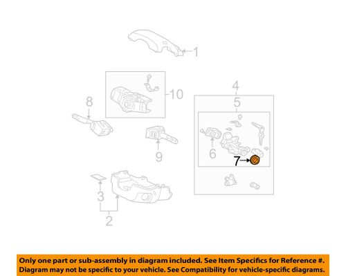 Honda oem anti-theft-ignition immobilizer module 39730s3va01