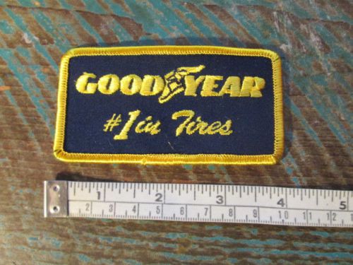 Goodyear 1 in tires patch tire rubber company nascar scca can am racing f1 imsa