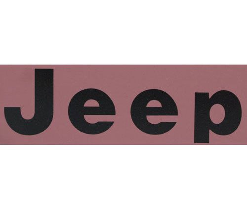 Jeep jeep® decal  5as15jx9