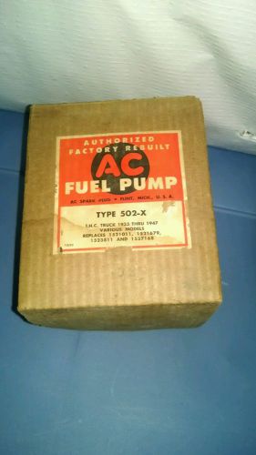 Fuel pump 502x brand new in box