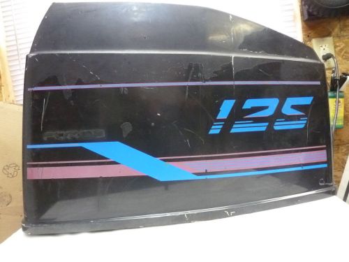 1989 force 125hp 1258f9b engine cover hood cowl f2c693712 outboard motor
