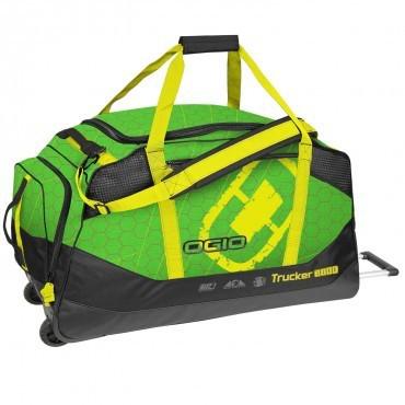 New ogio trucker 8800 wheeled green hive motocross motorcycle gear luggage bag