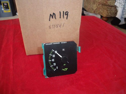 New  gm oil pressure gauge   part number 883107  or 835841  12v neg
