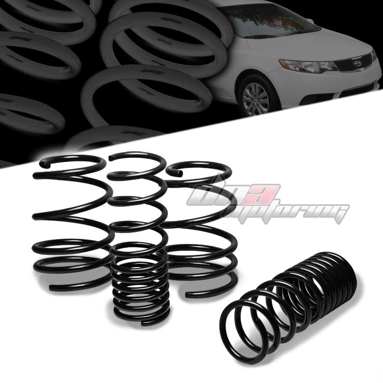 10-13 hd ex/lx koup black 1.3"drop suspension lowering springs/spring f300/250lb