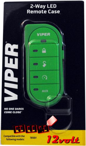 Viper 87856vg green 2-way led candy case for 7856v remote control