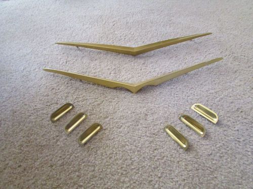 1957 chevrolet belair gold hood vee trunk v fender louvers 57 chevy hardtop