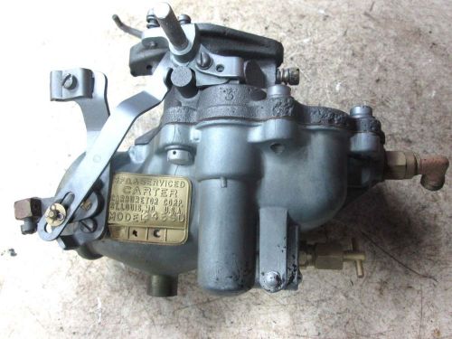 Carter bb 20758 updraft carburetor chrysler chevy schebler zenith marvel