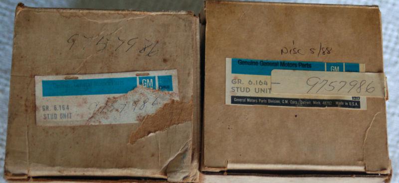 NOS GM Pair of Upper Ball Joints for 1967-1972 Chevy Pick-upTruck w/ Disc Brakes, US $180.00, image 4