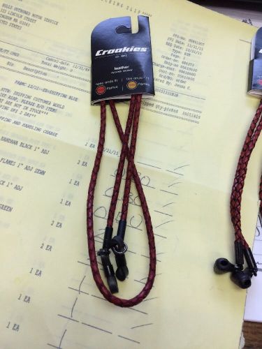 Croakies nwt leather sunglasses holder spec end