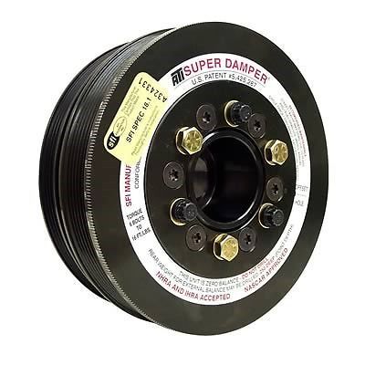 Ati performance 917242 chevy / pontiac 5.7l serpentine damper 7.500" int. bal