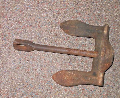 Vintage 10 pound lund swivel boat anchor