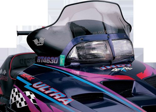 Powermadd 11430 windshield 13.5in. tint/black accent graphics