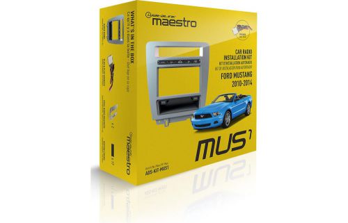 Idatalink maestro ads-mus1 ads-kit-mus1 radio instal kit 2010-2014 ford mustang