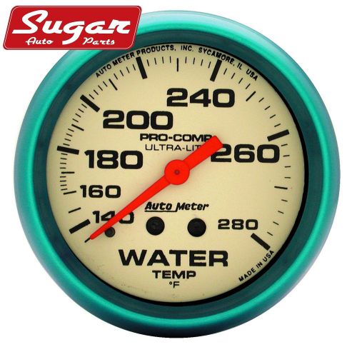 Auto meter 4535 ultra-nite; water temperature gauge