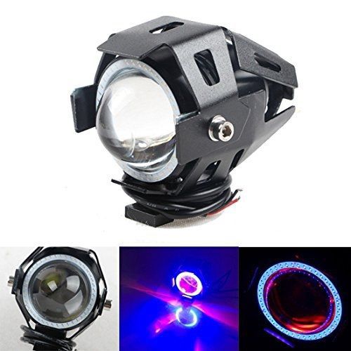 Kdl cree u7 motorcycle led headlight waterproof high power spot light cannon