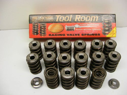 1.600 isky 9998 rad valve springs &amp; 515 ltw ti retainers 250# @ 2.050" 020916-17