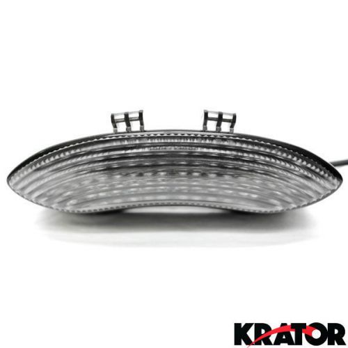 Smoke led taillight brake + turn signals for triumph daytona street speed triple