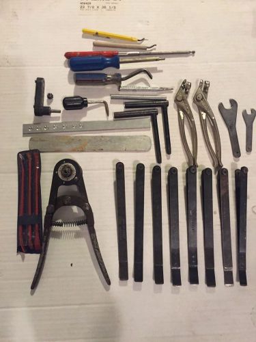 Lot of aviation / aircraft tools rivet ect.