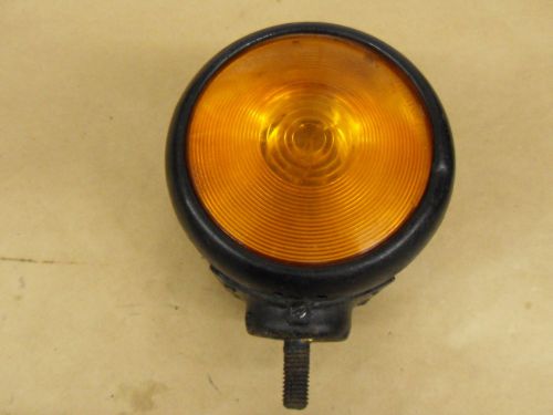 Vintage stratolite 036a amber marker lamp signal light 3 3/4" lens
