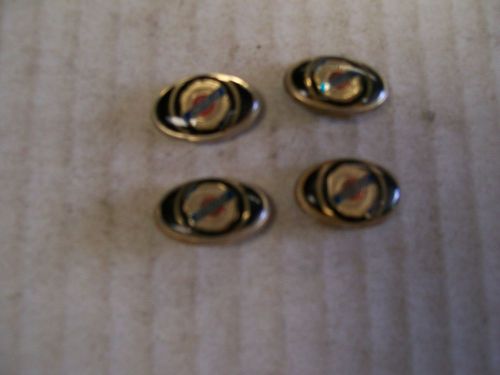 Chrysler metal oval steering wheel horn button ornament emblem