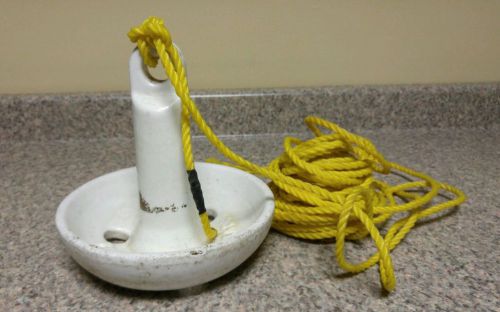 White sea hook anchor by sea-dog ~boat anchor~ 10 lbs. ~good used~mushroom style