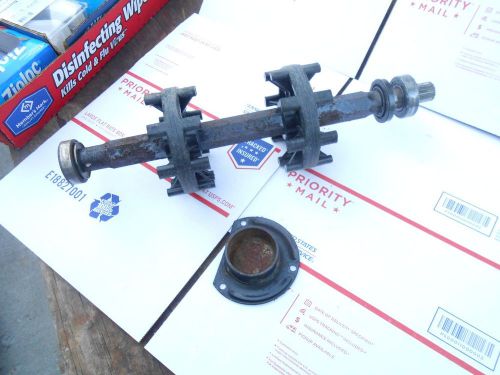 1986 skidoo citation ls one lung: track drive shaft assembly