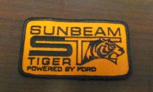 Sunbeam tiger patch