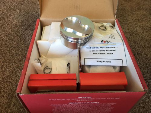 Racetec custom pistons 4.165 bore, 6" rod, 3.875 stroke, 15 degree head sb chevy