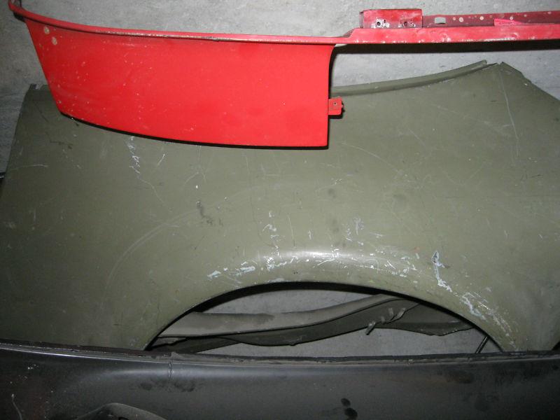 Porsche 930 turbo rear quarter