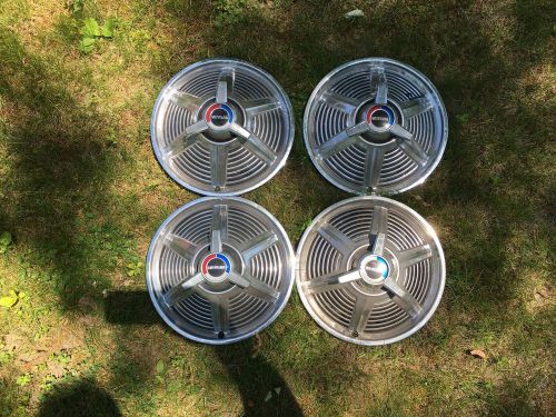 4 x 1965 mustang hubcaps with spiners