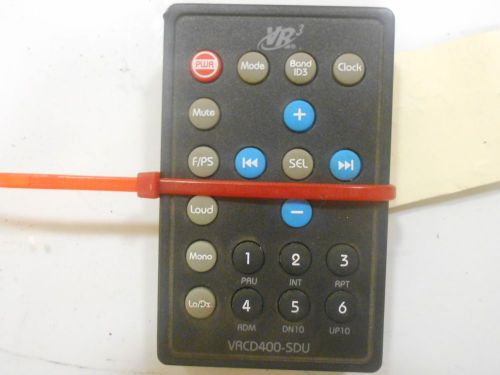 Remote control vr3 car audio vccd400-sdu