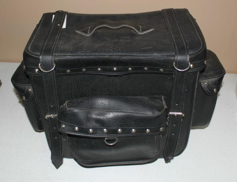 River road leather trunk bag 