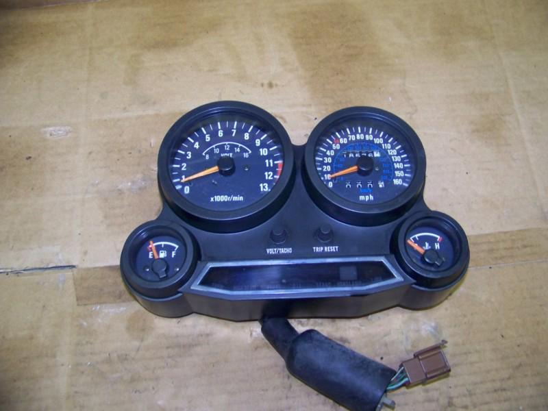 85 86 87 kawasaki zx600 b zx 600 6 zx6 ninja speedometer tach gauges tachometer 