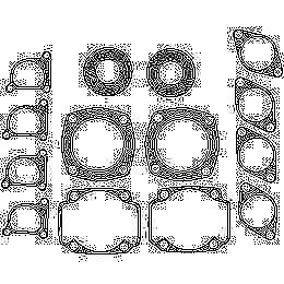New winderosa complete engine gasket set john deere 340 spitfire 80-82 711054x