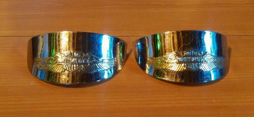 Harley davidson front and rear fender emblems