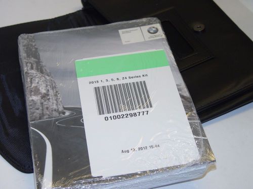2013 bmw 5 series owners manual full portfolio set