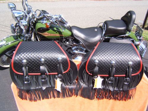 Harley davidson heritage springer saddlebags flsts l@@k