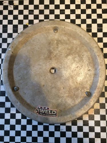 Weld sprint car wheel cover
