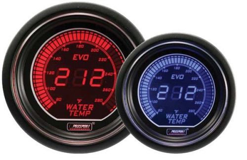 Prosport  52mm evo electrical water temperature gauge 216evowt.f (ps506)