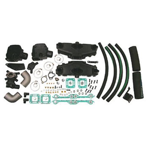 Nib mercruiser 5.0l 5.7l v8 gm  w/log exhaust conversion kit 18-1987