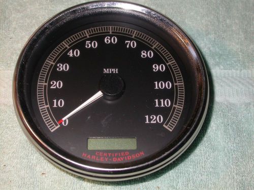 Harley oem mph speedometer 67410-04r 21002165 5217 2224186 flsti flhtf 08-10