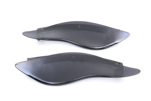 Dark smoke windshield deflectors evo tc-88 touring bagger flh flhx 1996-2013