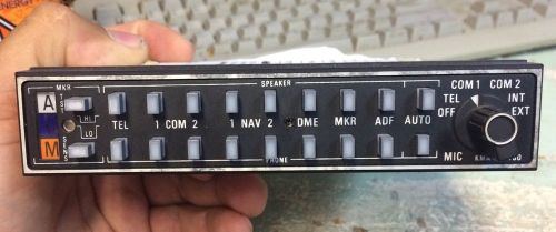 Kma 24 audio panel with tray  066-1055-03 12v/24v marker beacon