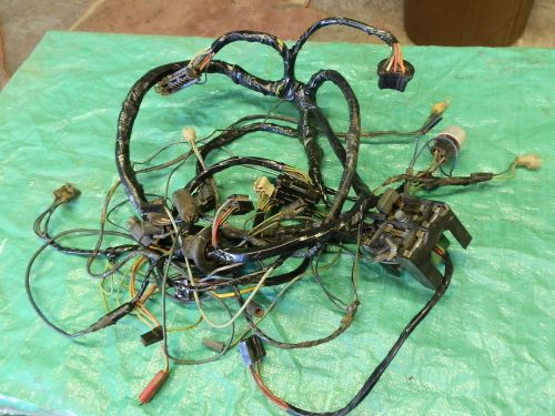 1969 ford shelby mustang boss mach 1 under dash wiring  w/ac oem non tach  vg